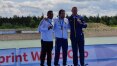 Isaquias Queiroz é prata no C1 500m na Copa do Mundo em Racice e fará final nos C1 1000m