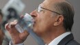 Alckmin diz que meta é reduzir em até 3 anos 3% das perdas de água