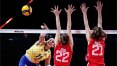 Arrasador, Brasil derrota a Sérvia pela Liga das Nações feminina de vôlei