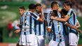 Grêmio tem 97,5% de risco de rebaixamento e chance de Libertadores do Santos é de 16%; veja números