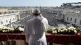 Na Páscoa, papa Francisco lamenta vítimas do terrorismo 'cego' e 'brutal'