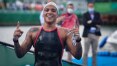 Ana Marcela é penta nos 25 km de águas abertas e faz história com 15ª medalha em Mundiais