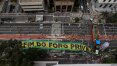 Em protesto esvaziado em São Paulo, grupos poupam Temer e rechaçam lista fechada