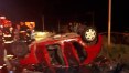 Colisão entre dois carros mata sete pessoas em Guarulhos, na Grande SP