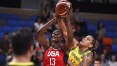 Seleção feminina de basquete perde para os EUA na estreia do pré-olímpico