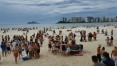 Apesar de restrições, litoral paulista tem praias invadidas e aglomerações