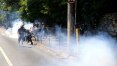 Mascarados atacam Palácio do Bandeirantes em ato dos estudantes