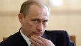 Vladimir Putin volta a criticar sanções contra a Rússia