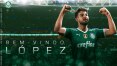López é anunciado como reforço do Palmeiras e assina contrato válido até 2027
