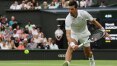 Djokovic leva susto, mas passa por sul-coreano em Wimbledon; Thiago Monteiro cai
