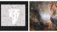 Observatório do Chile divulga imagem de constelação