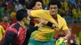 Seleção masculina de handebol empata com Egito e fica perto das quartas no Rio