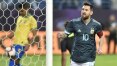 Jesus perde pênalti, Argentina vence com gol de Messi e amplia o jejum do Brasil