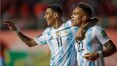 Argentina amplia invencibilidade, ganha e deixa o Chile bem distante da Copa