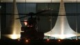 Helicóptero que leva Dilma solta labaredas antes de decolar