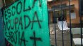 Alunos ocupam até escolas que não serão fechadas em São Paulo