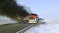 Incêndio em ônibus no Casaquistão mata ao menos 52 pessoas