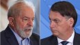 Lula tem 49% das intenções de voto e Bolsonaro, 23%, aponta pesquisa Ipec