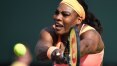 Serena sofre, mas vai às quartas em Indian Wells