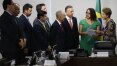 Dilma e ministros se reúnem com deputados da base aliada para acertar pacote fiscal