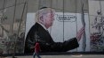 Grafite na Cisjordânia ironiza muro que Trump prometeu erguer na fronteira com o México