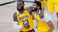 Com boa recuperação de lesão, LeBron e Davis podem voltar aos Lakers em 3 semanas