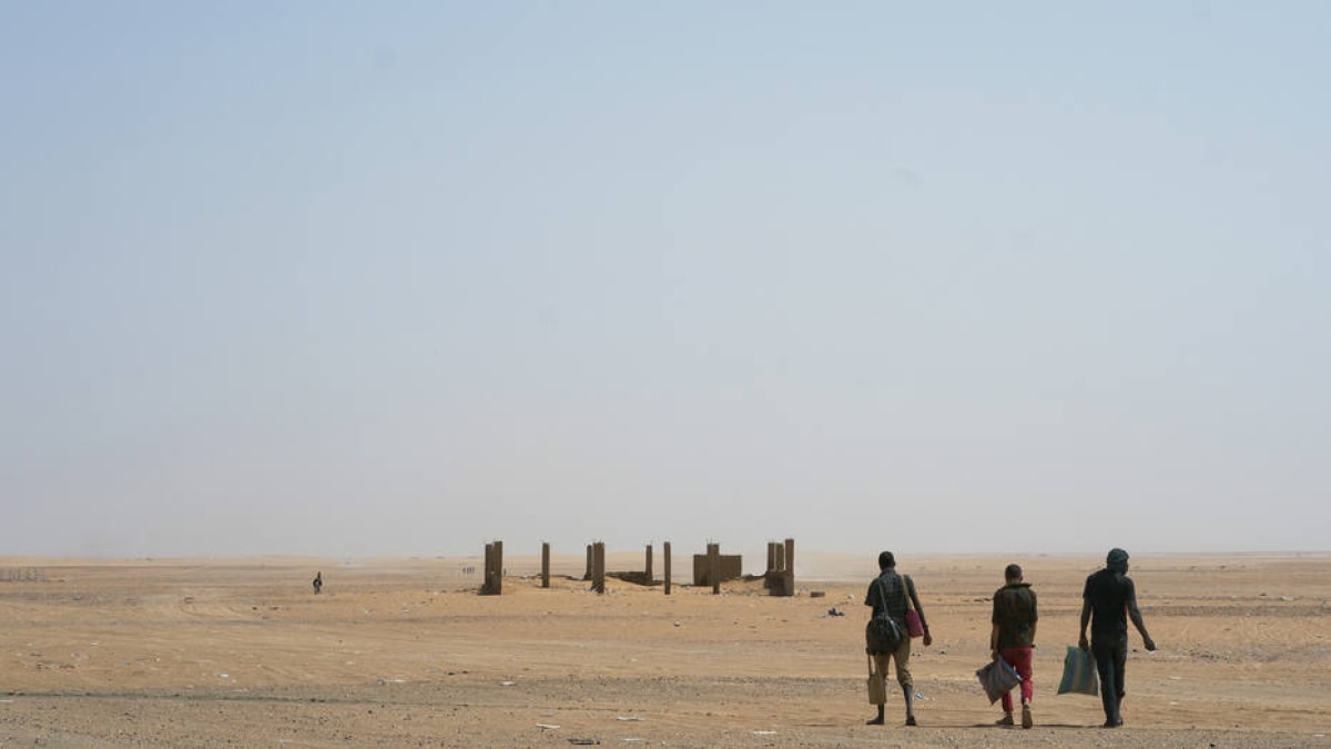 Resultado de imagem para ArgÃ©lia abandona mais de 13 mil imigrantes no Deserto do Saara