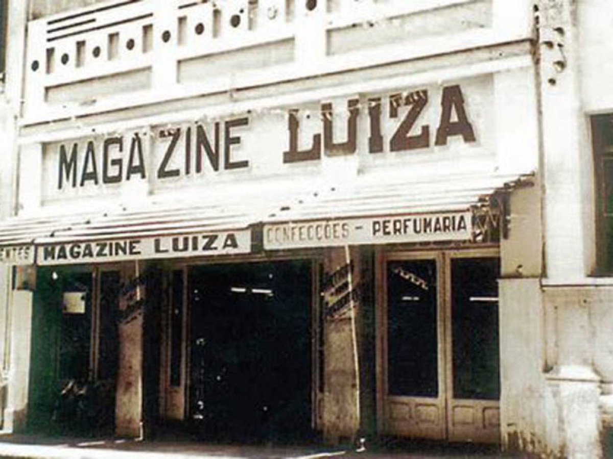 Primeira loja da  Magazine Luiza na cidade França-SP