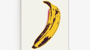Quadro 'Banana Artwork', feito por Andy Warhol Foto: Galery Contemporary Art