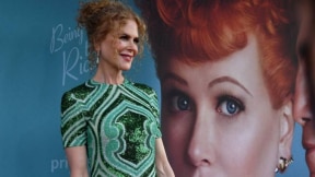 A atriz Nicole Kidman em foto de 15 de dezembro de 2021, durante a première de 'Being The Ricardos' em Sydney, na Austrália Foto: Bianca De Marchi/EFE/EPA