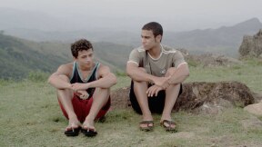 Disputa. Ariclenes Barroso e Sérgio Malheiros em ‘Aspirantes', em cartaz desde quinta, 28 Foto: Ciclorama Filmes