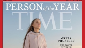 Time destaca ativista ambiental de 16 anos como símbolo do 'poder da juventude'. Foto: Time/Reprodução