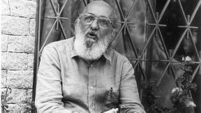 Paulo Freire, em 1989. Foto: Ana Carolina Fernandes/Estadão