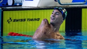 Samuel Oliveira conquistou cinco pódios no Mundial Paralímpico de Natação. Foto: Ale Cabral/CPB