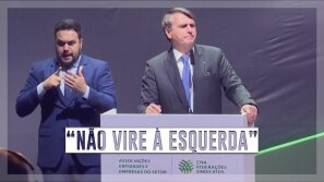 Bolsonaro pede que Brasil não vire à esquerda