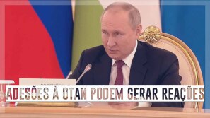 Putin diz que adesões à Otan podem gerar reações