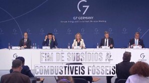 G7 promete fim de subsídios a combustíveis...