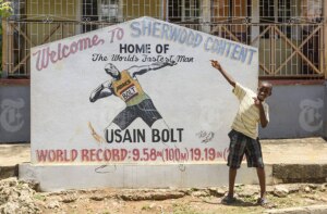 Seguindo os passos de Usain Bolt na Jamaica