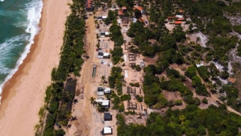 Construção do Alma Maraú é feita com unidades modulares, que geram menos resíduos e gastam menos água. Foto: Alexandre Couto