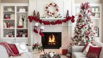 Mistura de cores e objetos decorativos deixam a casa pronta para receber Foto: Pinterest/Decortutor