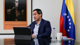 Juan Guaidó. Foto: LEONARDO FERNANDEZ VILORIA