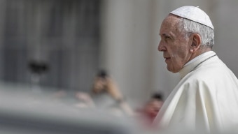'Quando isso se manifesta desde a infÃ¢ncia, hÃ¡ muitas coisas para fazer por meio da psiquiatria', disse o papa Francisco - Foto: Fabio Frustaci/EFE