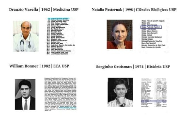 Famosos no vestibular: eles também já foram calouros Famosos no vestibular: eles também já foram calouros