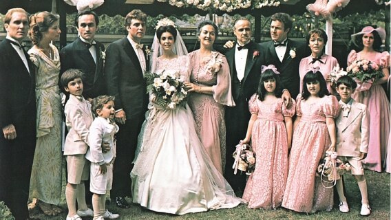 Cena do filme 'O Poderoso Chefão', de Coppola, com Marlon Brando no papel principal Foto: Paramount Pictures