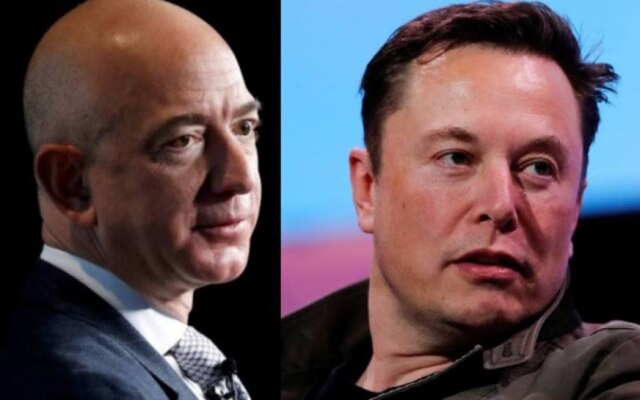 Disputa entre Bezos e Musk chega à lua 