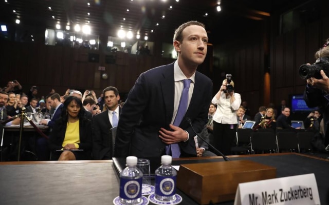 Mark Zuckerberg, fundador e presidente executivo do Facebook