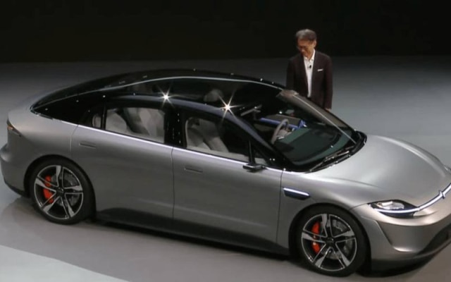 Vision S é o protótipo de carro que a Sony apresentou na CES 2020