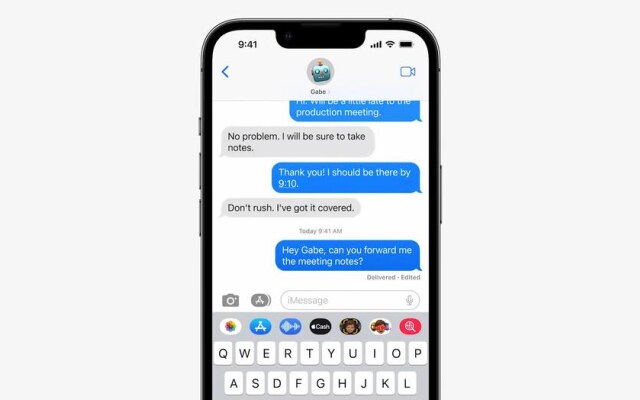 Também será possível editar mensagens enviadas no app de conversas da Apple