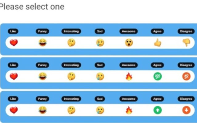  A inclusão de emojis de reação pode ser um passo para esclarecer ainda mais a "avaliação" da publicação na plataforma