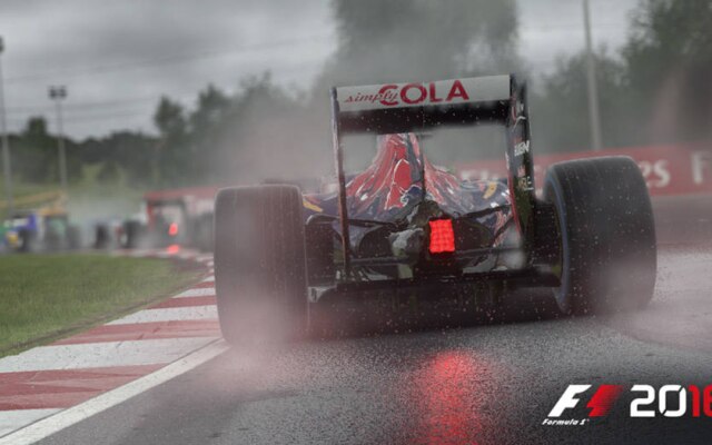 Cantando na chuva com os bólidos da Fórmula 1